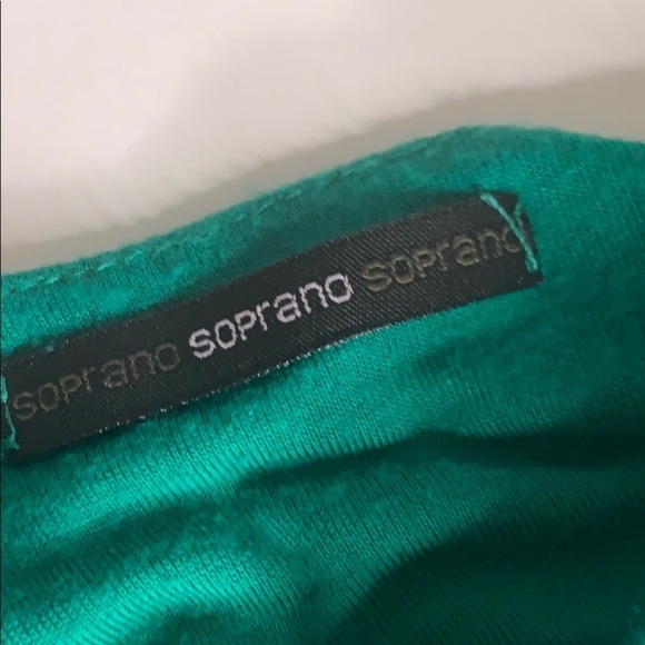 SOPRANO fitted color block long sleeve mini dress women’s medium - Picture 3 of 7